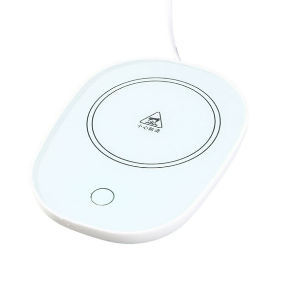 1Pc Usb Heater Cup With Gifts Box Warmer Mug Heating Coaster 55°C Thermostatic Gravity Sensor 12*16Cm Kitchen Appliances