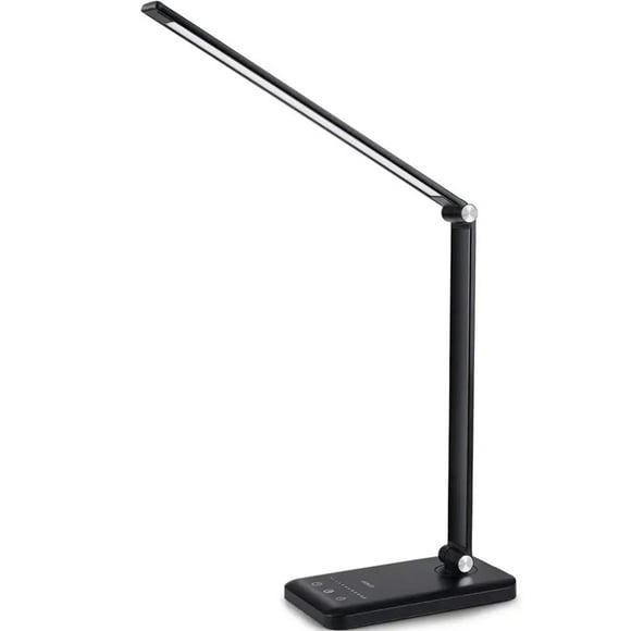 MotionGrey LED Desk Lamp Eye Caring Table Lamp with Touch-Sensitive Control, Home Office Multi Lighting Mode Light for Office Home - Black