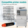thumbnail image 5 of GPR-16 Black (9634A003AA) Cartridge GPR16 Toner Cartridge Replacement for Canon 3035 3045 3235 3235i 3245 3245i 3530 3570 4570 Printer, 5 of 6