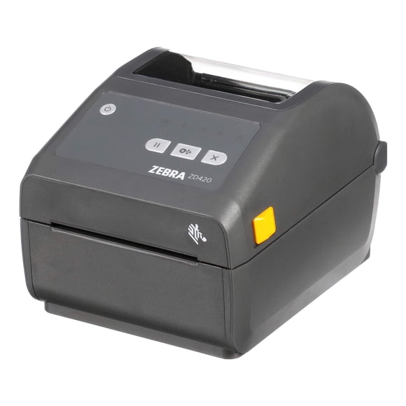 Impresora térmica directa de escritorio Zebra ZD420d, 203 ppp, ancho de impresión de 4 pulgadas, USB, Ethernet, ZD42042-D01E00EZ (renovada)