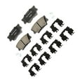 thumbnail image 3 of KarParts360 For Toyota RAV4 2006-2018 Disc Brake Pads Rear | Low Dust Rating | With Mechanical Wear Sensor Option | Included Shims Option | Included Clips Option, 3 of 4