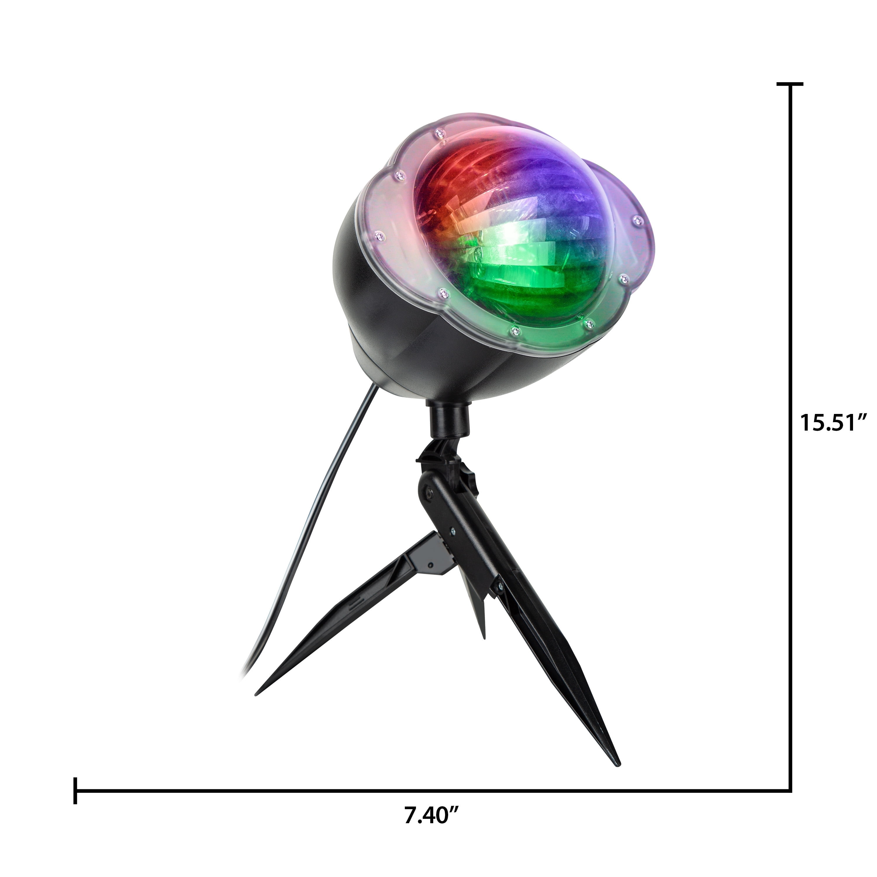 Halloween Light Show Illuminations Color Changing Light Waves Projector Light with Easy Installation