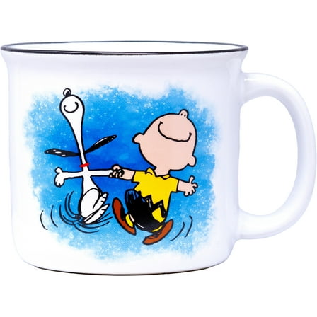 SNOOPY 14 OUNCE CAMPER MUG