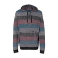 thumbnail image 2 of Burnside Printed Striped Marl Pullover 8603, 2 of 3