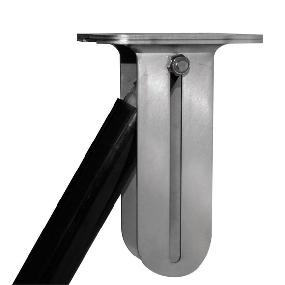 Soporte deslizante para elevadores de escotillas LENCO MARINE de acero inoxidable