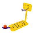thumbnail image 1 of STARTIST Desktop Basketball Toy Portable Foldable Table Game for Office Kids Children Yellow, 1 of 9