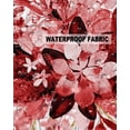 thumbnail image 5 of Pack of 2 Outdoor Pillow Covers, Summer Flowers Eucalyptus Plants Glass Vase Red Striped Waterproof Square Throw Pillowcase Cushion Decorative Pillow Covers for Couch Patio Tent, 26x26 in, 5 of 6