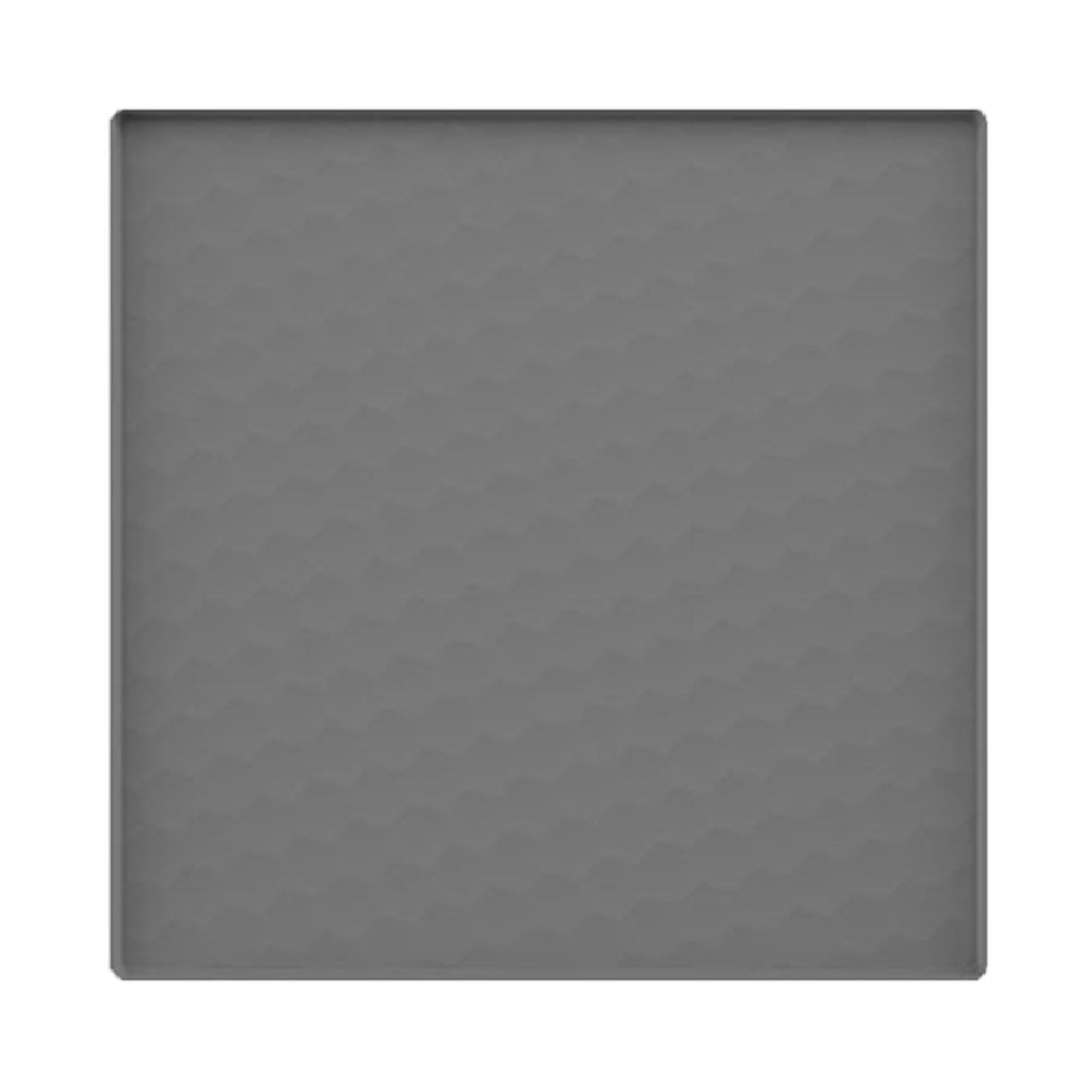 Mini Fridge Silicone Mat With Raised Edge Soft Under Refrigerator Mat Floor Protector Washable Multipurpose For Washing Machine