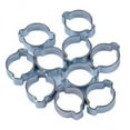 thumbnail image 1 of CLIPS DOBLES PARA OREJAS DE 5x13-15MM ABRAZADERA O Strade Fareast Limited Acero Zincado Paquete de 10, 1 of 8