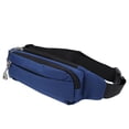 thumbnail image 2 of Riñonera Oxford impermeable unisex de 10 pulgadas, riñonera para correr, riñonera para hombre y mujer, color azul, 2 of 5