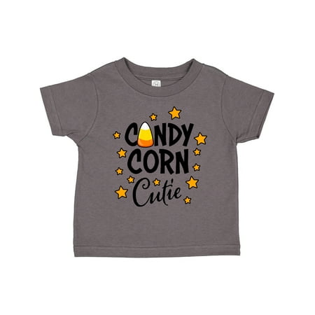 

Inktastic Candy Corn Cutie with Stars Gift Toddler Toddler Girl T-Shirt