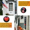 thumbnail image 4 of Vertical Welcome Sign for Front Door Porch Standing with 12 Seasonal Signs 47 Inch Tall, 4 of 11