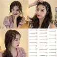 thumbnail image 4 of 26 Pcs Épingles à Cheveux Décoratives Élégantes en Alliage Pinces à Cheveux Alphabet, 4 of 10