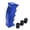 Blue, variant on Ergonomic Aluminum Car Shifter Anti-Vibration Design Reducing Fatigue For Daily Commutes