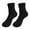 A, variant on Dyfzdhu Womens Autumn Winter Thick Wool Socks Solid Color Casual Medium Tube Thermal Socks