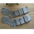 thumbnail image 4 of Dytern Winter,Women Girls Winter Wool Thigh High Socks Thickened Warm Stockings Over the Knee Socks (Grey), 4 of 7