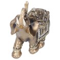 thumbnail image 3 of Estatua de Elefante Ccdes Decoración Feng Shui de Resina Adornos de Escritorio Sencillo y Moderno, 3 of 8