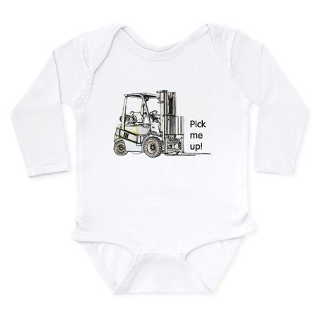 

CafePress - Forklift Creeper Body Suit - Long Sleeve Infant Bodysuit
