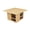 Multi-color, variant on Wood Designs 85009PP Cubby Table with 12 Purple Trays