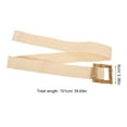thumbnail image 2 of OULII Casual Woven Raffia Belt Khaki 1Pcs Adjustable Buckle Fastening for Girls, 2 of 8