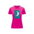thumbnail image 1 of Playera Unisex De La Luna Loteria Mexicana Color Fucsia Talla Chica Marca Emil SaEs, 1 of 4