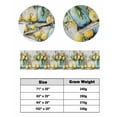 thumbnail image 6 of Xipuska Rustic Lemon Vases Bed Runners for Twin Size Bed, Decorative Bed Throws for Foot of Bed, Vintage Botanical Wooden Bed Runner Sofa Throw Bedding Scarf Protector Slipcover for Bedroom/Hotel, 6 of 6