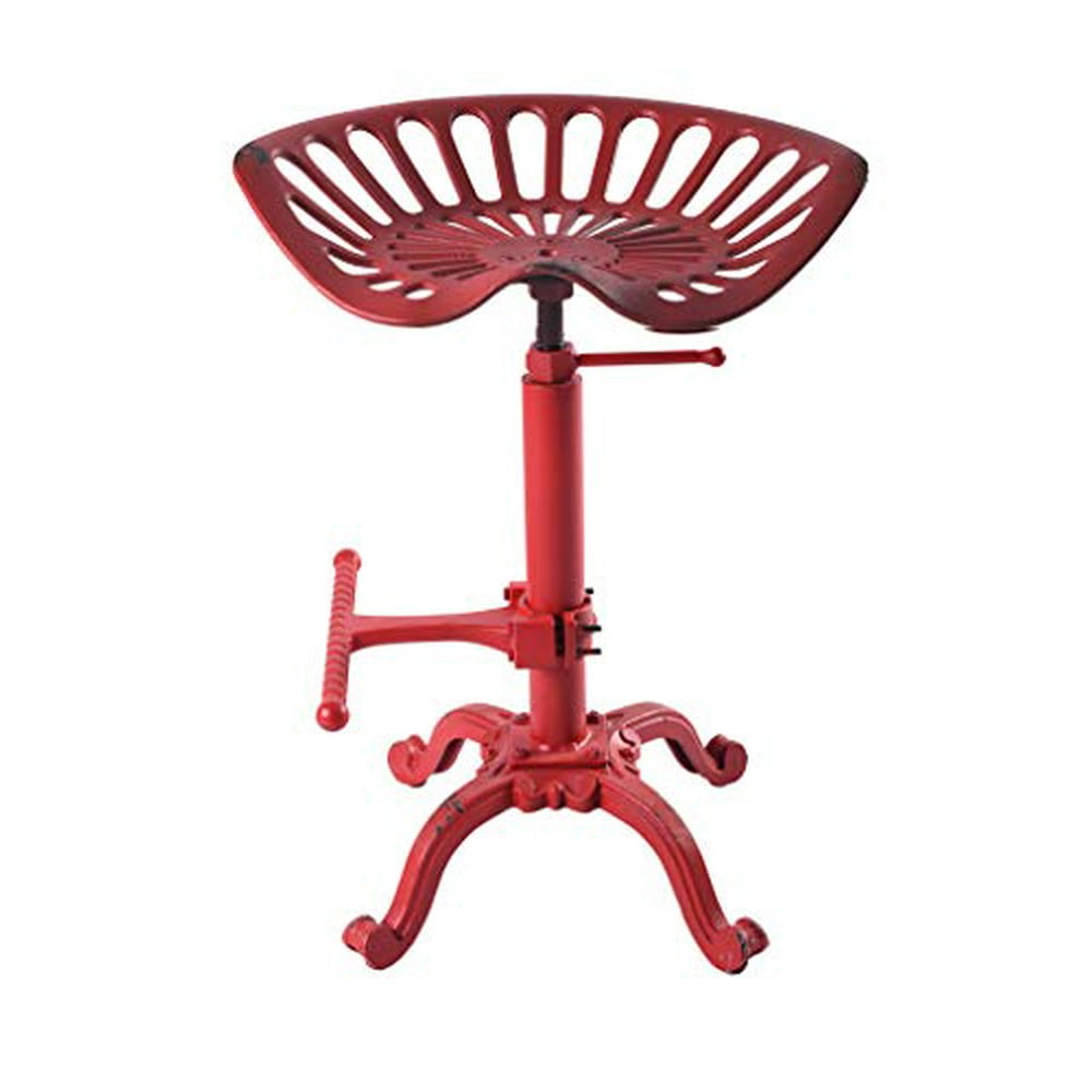 Topower Industrial Bar Rustic Stool Design Metal Adjustable Height