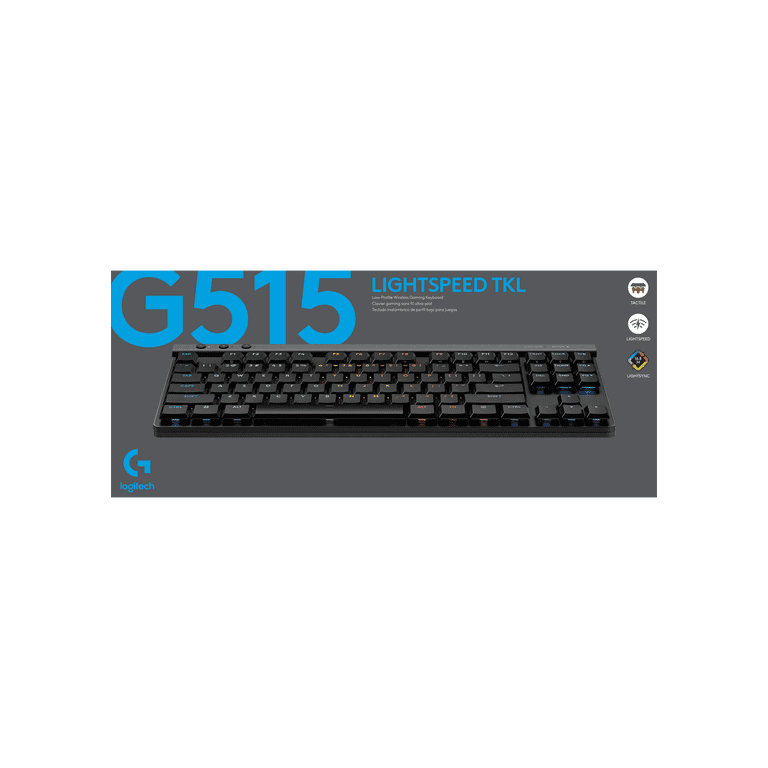 Logitech G515 LIGHTSPEED TKL Low Profile Wireless Gaming Keyboard
