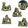 thumbnail image 4 of Mountain View Aquarium Rock Cave Tree Bridge Fish Tank Ornament Rockery Decor, 4 of 5