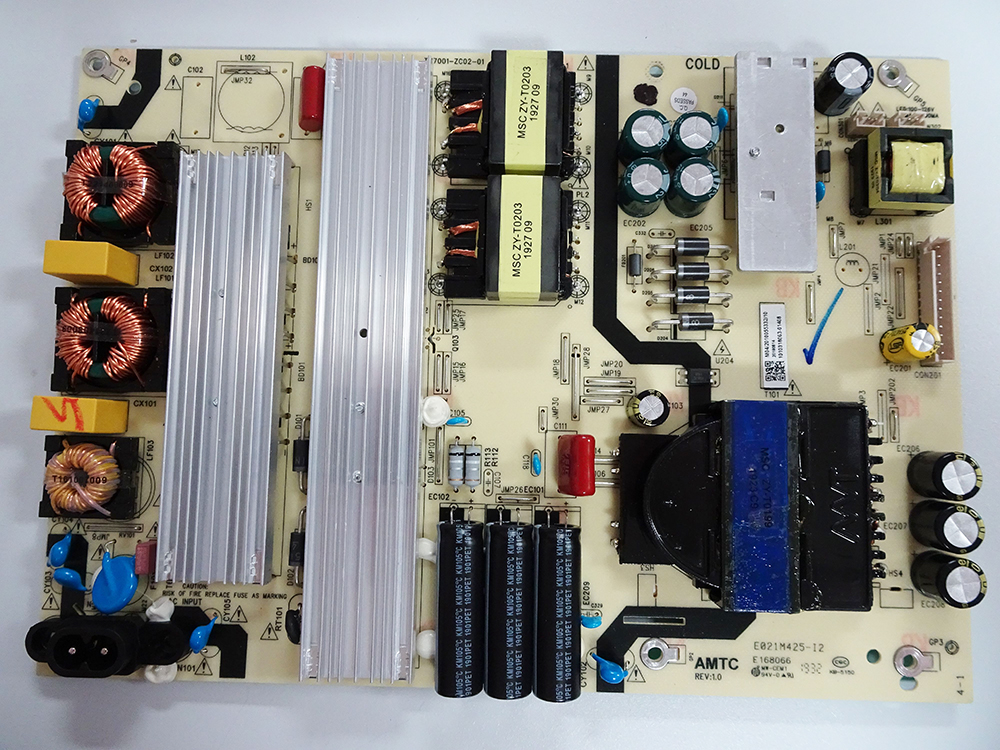 Power Supply Board 20190907 TV7001ZC0201 for Element E4SW7019RKUC