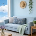 thumbnail image 6 of Floral Embroidered Throw Pillow Cover - Spring Style Cushion Case for Sofa and Living Room Home Decor, 6 of 6