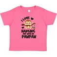 thumbnail image 3 of Inktastic Monkey I Love Hanging out with My Pawpaw Boys or Girls Baby T-Shirt, 3 of 5