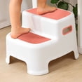 thumbnail image 4 of Prime Day Deals Children's Footstool Baby Stepping Foot Chair Stool Small Washing Step Children's Stool Non Slip Foot Stool Standing Stool, 4 of 9