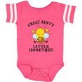 thumbnail image 3 of Inktastic Cute Bee Great Aunt's Little Honeybee with Stars Boys or Girls Baby Bodysuit, 3 of 5
