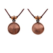 Rudra Centre Navgraha Shanti Yantra Locket - Copper