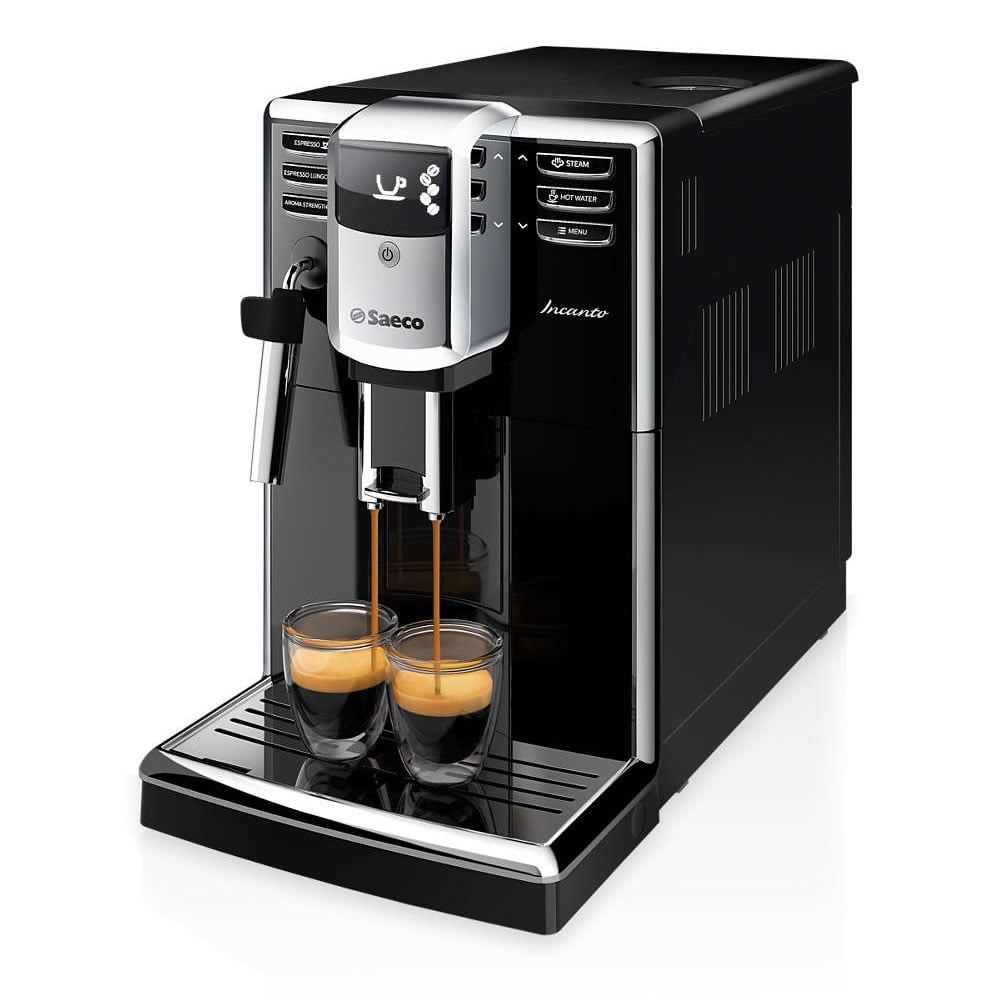Saeco Incanto SuperAutomatic Espresso Machine HD8911/48 Black