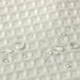 thumbnail image 2 of Shower Curtain with Metal Shower Curtain Rings Fabric Textile Bath Curtain Anti Mold Bathroom Curtain Set Waterproof Bath Curtain Heavy Shower Curtain Bathroom - 180 x 200 cm (Cream), 2 of 5