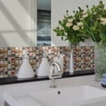 thumbnail image 1 of 60 pegatinas de pared 3D autoadhesivas impermeables DIY para azulejos de mosaico (6), 1 of 8