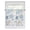Light Blue, variant on Tier Curtains 45 Inches Long, Blue Coastal Nautical Window Treatment Curtain Drapes, Beach Sea Turtle Ocean Coral Starfish Window Half Privacy Curtains for Bedroom Bathroom, 42"x45", 2 Panels