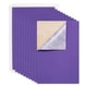 thumbnail image 1 of 20 hojas adhesivas de tela de terciopelo azul violeta, tamaño A4 (8,3" x 11,8")., 1 of 7