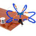 thumbnail image 4 of Soldering Helping Hands Soldering Third Hand Tools 6 Flexible Arms With Adjustable Table Clamp Holder Tool for Electronics Repair, 4 of 11