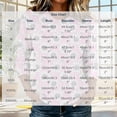 thumbnail image 3 of Edvintorg Tops Women Plus Size Fashion Floral Printed Crew Neck 3/4 Sleeve Casual Pullover Shirt Women's Blouses Womens Clothing Pink XXXL, 3 of 7