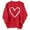 Z04-Red, variant on YAYUBA Valentines Sweatshirts for Women Love Heart Graphic Pullover Crewneck Long Sleeve Tops Valentine's Day Sweatshirt
