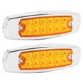 thumbnail image 3 of Luz de posición lateral, par 12V 12LED Luz de gálibo LED lateral Indicador de posición lateral Diseñado a medida, 3 of 12