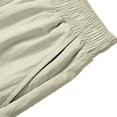 thumbnail image 6 of Dagugfen Athletic Shorts Men Drawstring Elastic Waist Loose Fitted Breathable Moisture Wicking Shorts Outdoor Workout Basketball Shorts with Pockets, 6 of 8