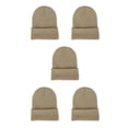 thumbnail image 2 of Qarigey Beanie Hat Gorros de punto Ajustable Otoño Skullcap Manga caliente Esquí Accesorios para el cabello para deportes al aire libre Beige Type2 NO2 Qarigey CBP268717, 2 of 6