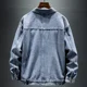 thumbnail image 5 of Abrigos vaqueros para hombre, ligeros, de invierno, de gran tamaño, con botones, chaqueta vaquera para hombre, otoño, entrega rápida, ropa Y2k, alta calidad, nueva en Cowboy Rock, 5 of 5