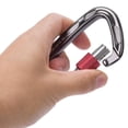 thumbnail image 4 of Carabiner, D Ring Buckle Anodic Oxidation  For Cycling For Outdoor Gray, 4 of 8