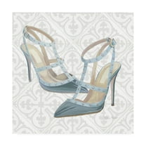 Trademark Fine Art 'Must Have Fashion II Gray White' Canvas Art by Emily Adams