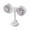 White, variant on KOYPTL 2026 New Dual Head Clip on Fan 3 Speeds Small Desk Fan USB C Rechargeable Portable Fan Detachable Heads for Bedroom Office Bed Tent